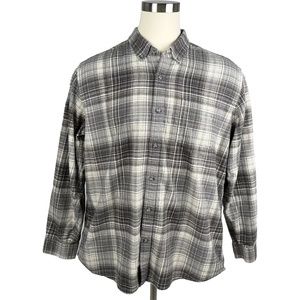 Eddie Bauer Heavy Flannel Shirt (XL)